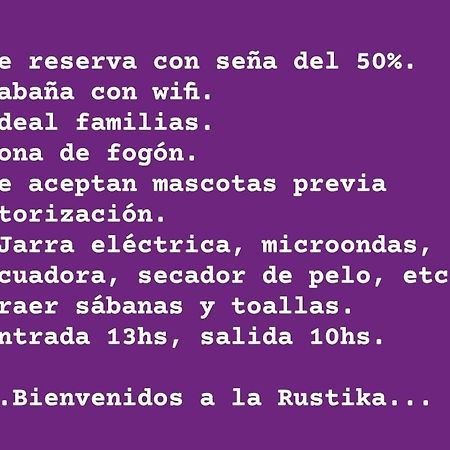Cabana La Rustika بونتا ديل ديابلو المظهر الخارجي الصورة