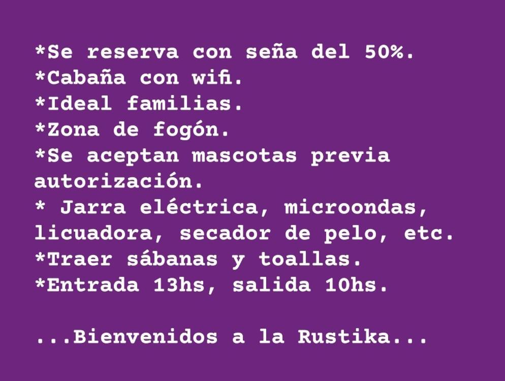 Cabana La Rustika بونتا ديل ديابلو المظهر الخارجي الصورة